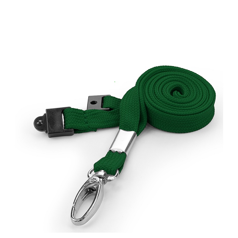Picture of Green tube lanyard / keyhanger 10 mm with metal lobster clip. 60270656