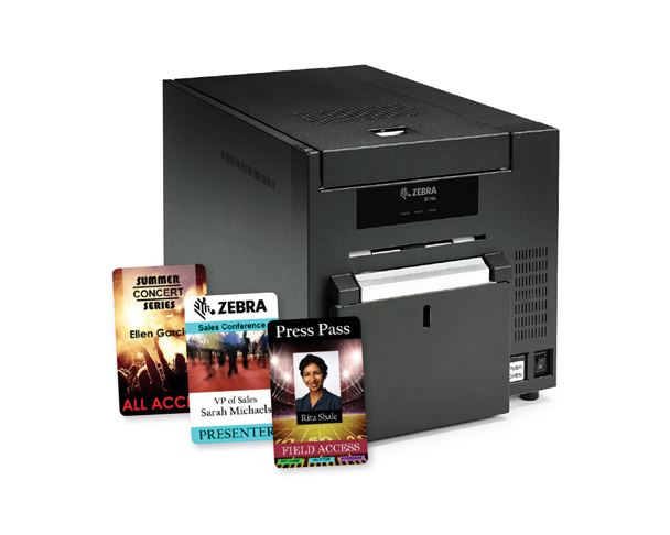 Billede af Storformat Zebra ZC10L ID kortprinter. ZC10L