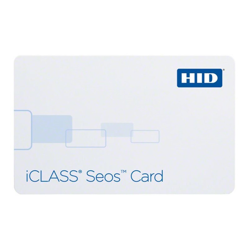 Picture of Blank white cards HID™ HID 5006PGGMN iClass Seos Composite PET/PVC Card - 8K Bytes - Programmed. 70102193